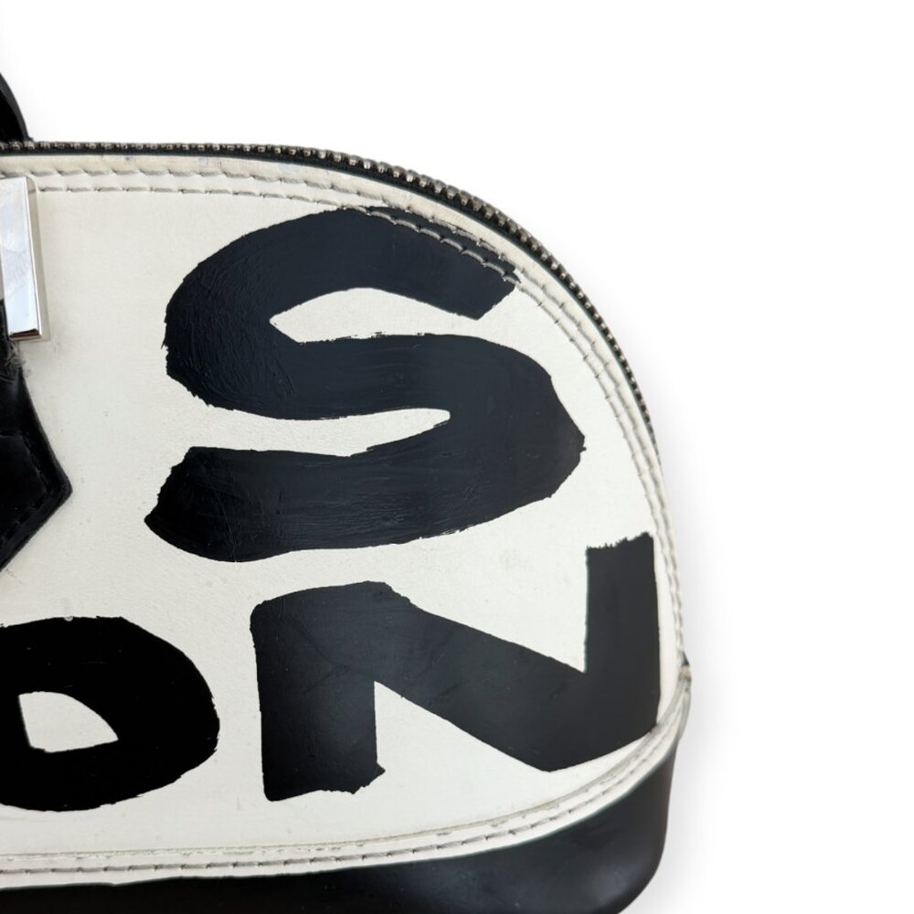 LOUIS VUITTON Graffiti Alma Horizontal Bag - Stephen Sprouse Limited Edition - Picture 11 of 14